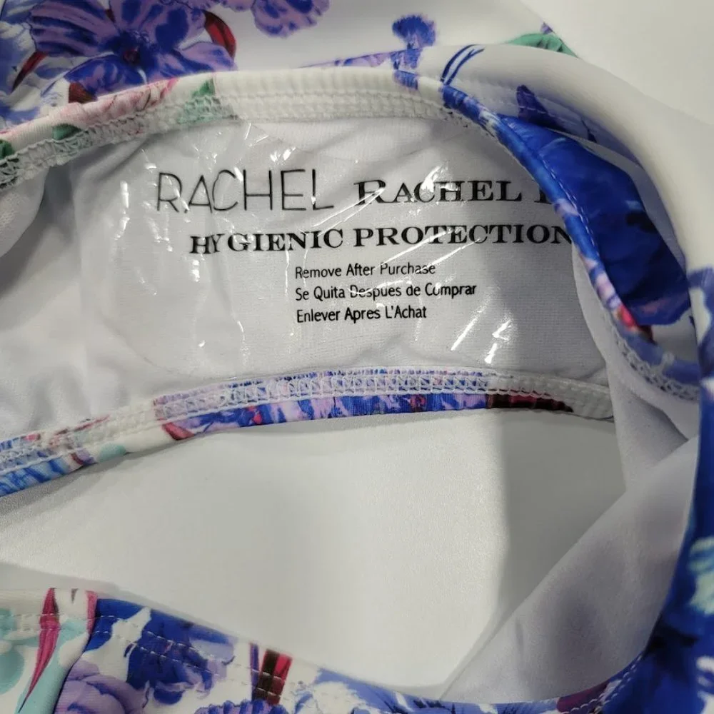 Rachel Roy Floral Halter Bikini Set Size Medium - Picture 8 of 9